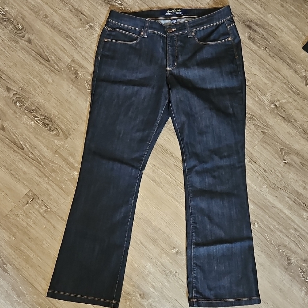 Gloria Vanderbilt Blue Boot Cut Jeans Classic Fit